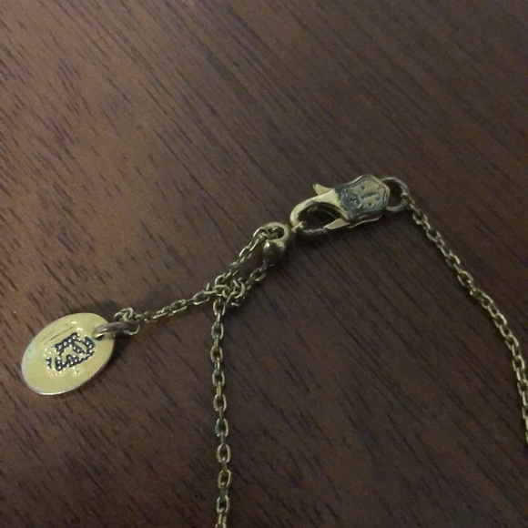 Juicy couture, gold dog tag necklace - Picture 3 of 4